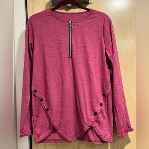 Long-Sleeved Rose Women’s Shirt
